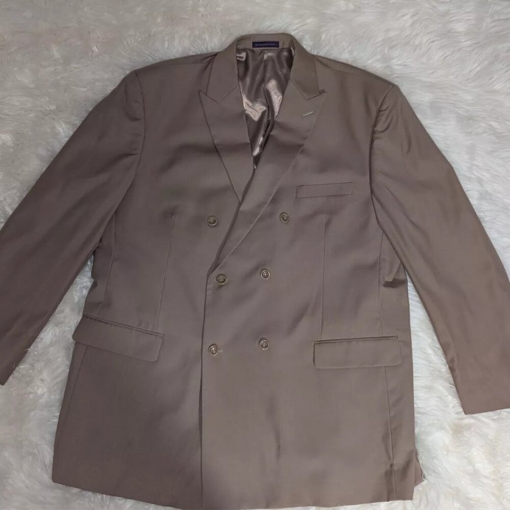 Vintage Vinci Brown Men's blazer Sz. 50L